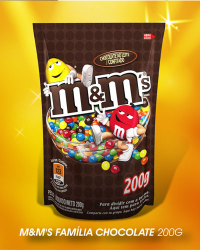 M&M`s familia chocolate 200g