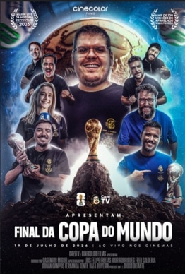 FINAL DA COPA DO MUNDO 2026 COM CAZÉ TV