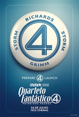QUARTETO FANTÁSTICO: PRIMEIROS PASSOS